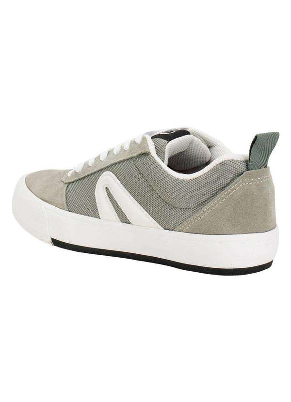 Rainha - Tênis Masculino Casual Lord Rainha Ra0380 - Cinza/Verde 3