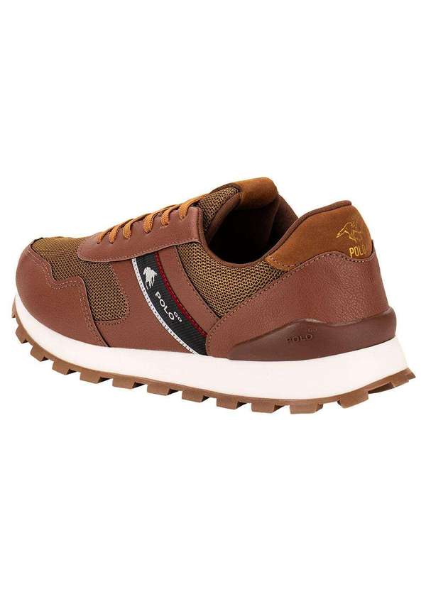 Polo Go - Tênis Masculino Casual Polo Go Go355 - Caramelo 3