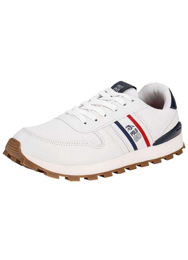 Polo Go - Tênis Masculino Casual Polo Go Go477 Branco/Azul