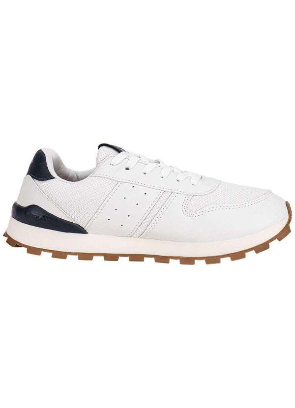 Polo Go - Tênis Masculino Casual Polo Go Go477 Branco/Azul 5