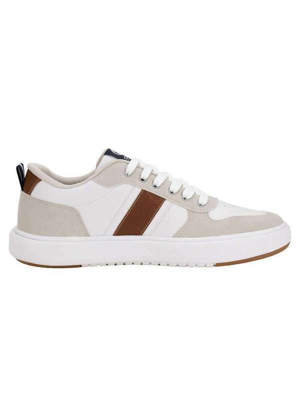 Ollie - Tênis Masculino Celtic 2 Ollie 0418 - Branco/Cinza 4