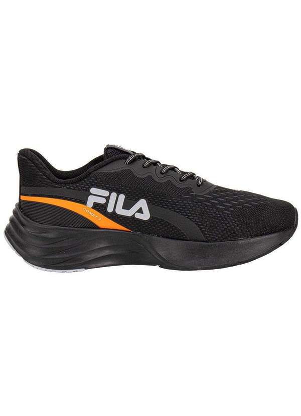Fila - Tênis Masculino Comet 2 Fila F01r00192 Preto/Laranja 5
