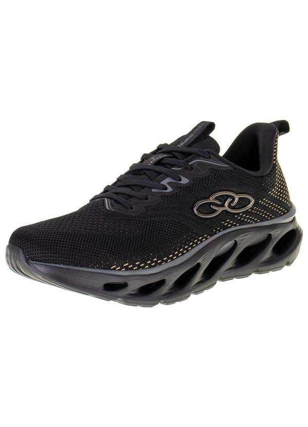 Olympikus - Tênis Masculino Diffuse 5 Olympikus - 43733260 - Preto/Bege