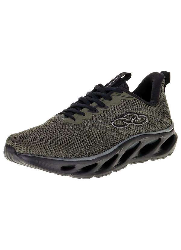 Olympikus - Tênis Masculino Diffuse 5 Olympikus - 43733260 - Preto/Verde