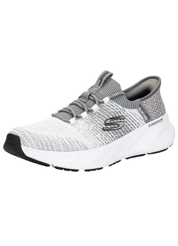 Skechers - Tênis Masculino Edgeride - Raygo Skechers 232932 - Branco/Cinza