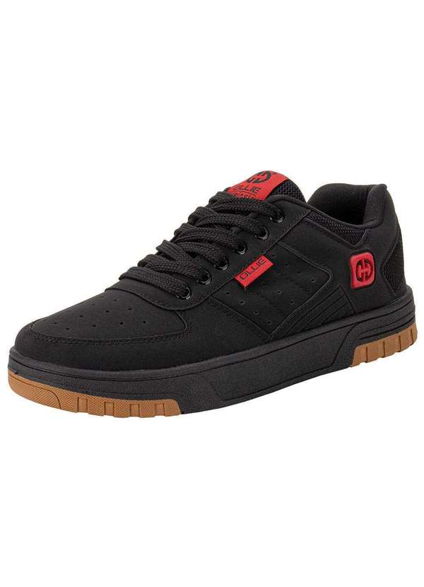Ollie - Tênis Masculino Eternity 2 Ollie 600 - Preto/Vermelho