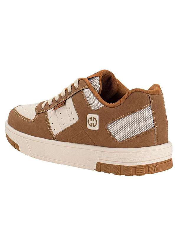 Ollie - Tênis Masculino Eternity 2 Ollie 600 - Café/Bege 3