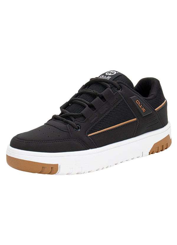 Ollie - Tênis Masculino Flip 2 Ollie 600 Preto/Branco