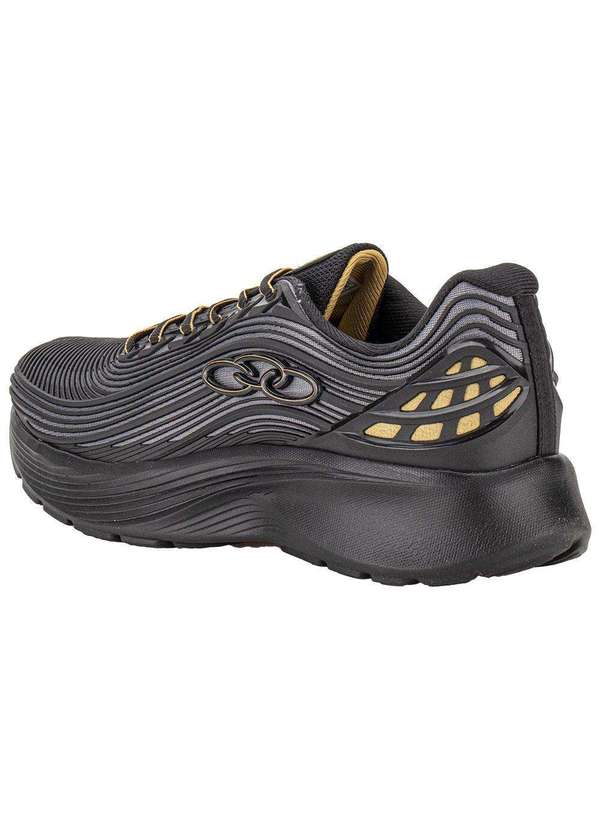 Olympikus - Tênis Masculino Fluir Olympikus 43542347 - Preto/Bege 3