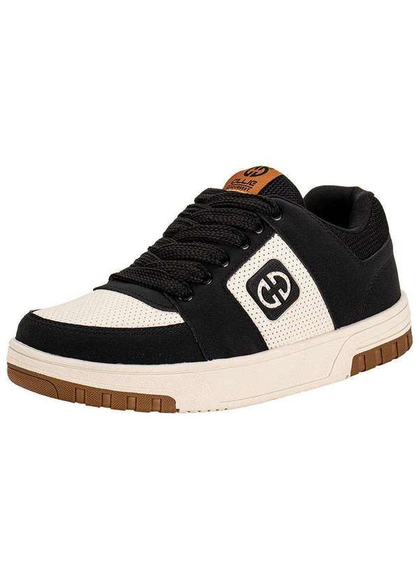 Ollie - Tênis Masculino Furious 3 Ollie 0401 - Preto/Bege