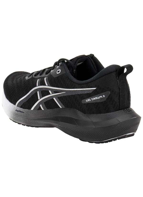 Asics - Tênis Masculino Gel Shogun 8 Asics 1011c197 Preto/Cinza 3