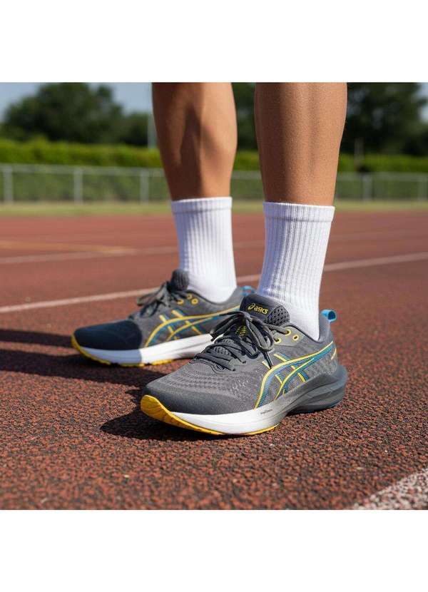 Asics - Tênis Masculino Gel Shogun 8 Asics 1011c197 Cinza/Laranja 2