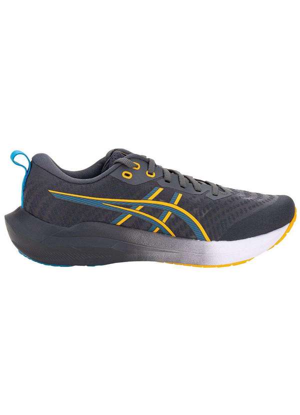 Asics - Tênis Masculino Gel Shogun 8 Asics 1011c197 Cinza/Laranja 5