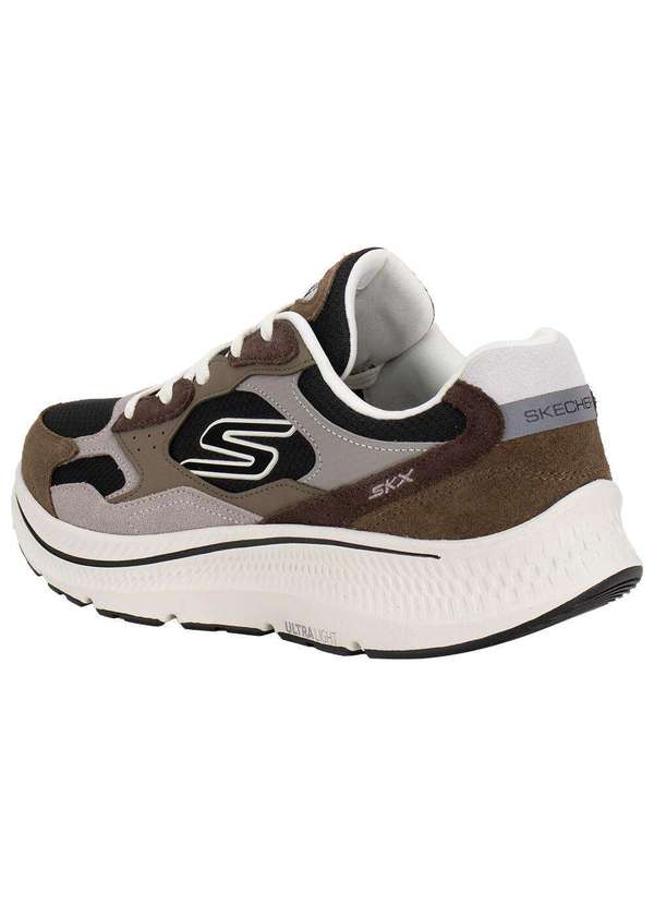 Skechers - Tênis Masculino Go Run Consistent 2.0 Skechers 220872 Café/Bege 3