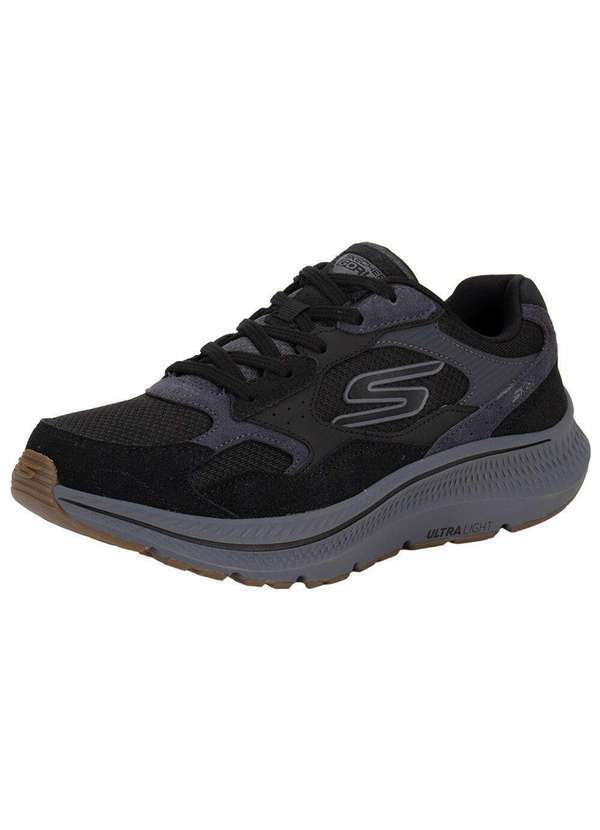 Skechers - Tênis Masculino Go Run Consistent 2.0 Skechers 220872 Preto/Cinza