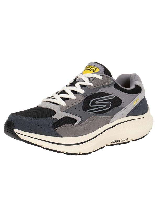 Skechers - Tênis Masculino Go Run Consistent 2.0 Skechers 220872 Cinza/Preto