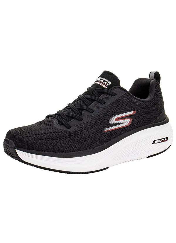 Skechers - Tênis Masculino Go Run Elevate 2.0 Fluid Motion Skechers Preto/Vermelho