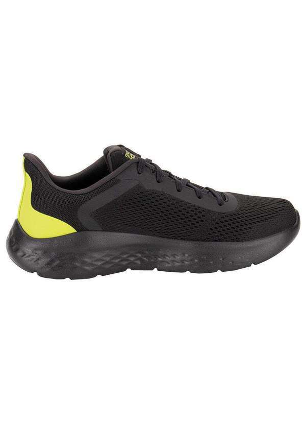 Skechers - Tênis Masculino Go Run Lite Skechers 894340br - Preto/Verde 5