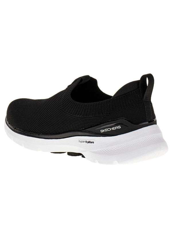Skechers - Tênis Masculino Go Walk 6 Warnock Skechers 216267 - Preto 3