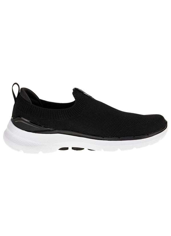Skechers - Tênis Masculino Go Walk 6 Warnock Skechers 216267 - Preto 5