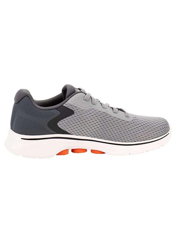 Skechers - Tênis Masculino Go Walk 7 The Construct Skechers 216636 - Cinza 5