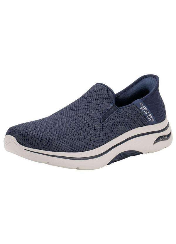 Skechers - Tênis Masculino Go Walk Arch Fit Hands Free 2.0 Skechers 216600 - Marinho