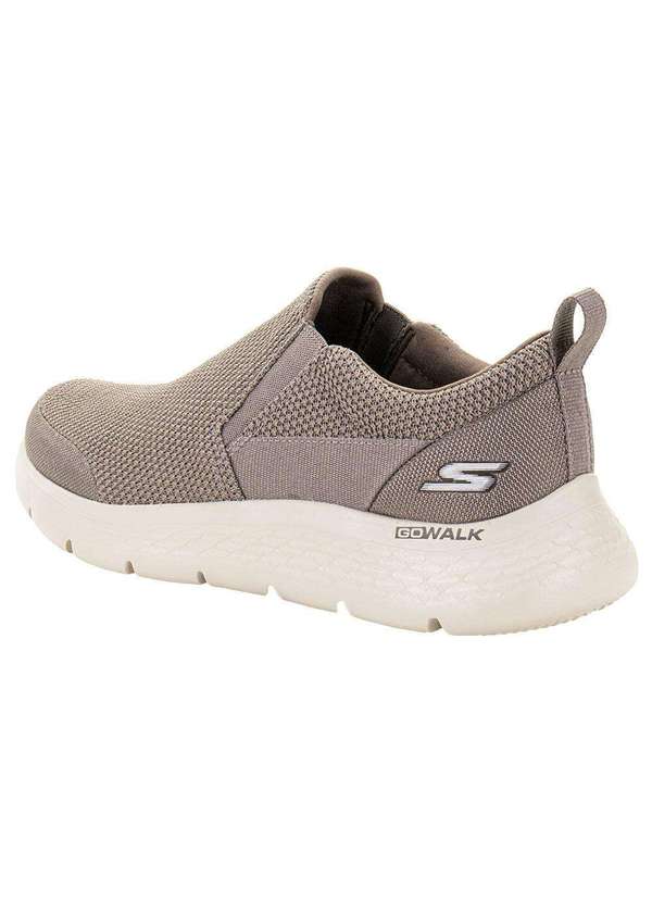 Skechers - Tênis Masculino Go Walk Flex Skechers 894343br - Caqui 3