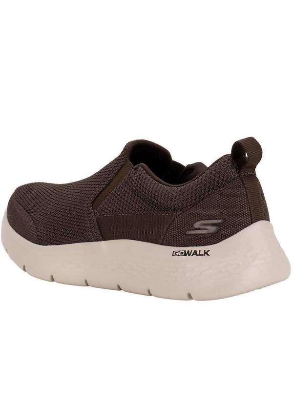 Skechers - Tênis Masculino Go Walk Flex Skechers 894343br Marrom 3
