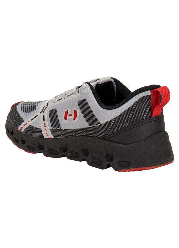 Host - Tênis Masculino Host H26900 - Cinza/Vermelho 3