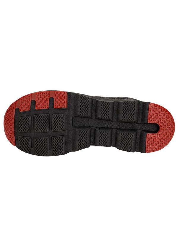 Host - Tênis Masculino Host H26900 - Cinza/Vermelho 4