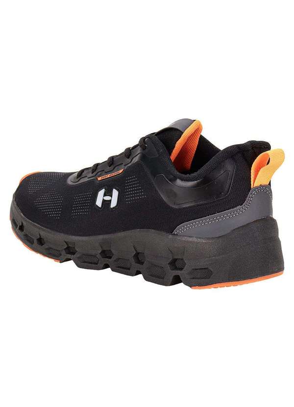 Host - Tênis Masculino Host Hs6800 - Preto/Laranja 3