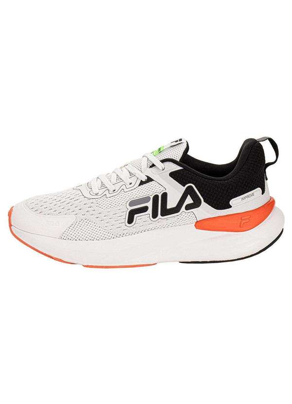 Fila - Tênis Masculino Improve Fila F01r00139 - Branco/Preto 2