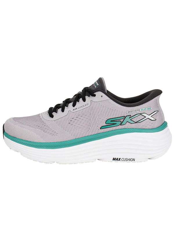 Skechers - Tênis Masculino Max Cushioning Endeavour Skechers 220611 Cinza/Verde 2