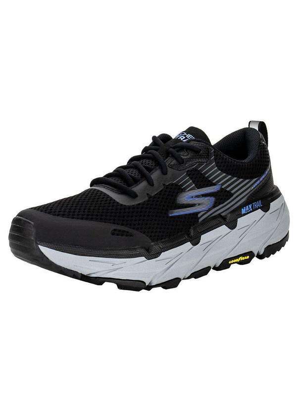 Skechers - Tênis Masculino Max Cushioning Premier Trail Skechers 220586 - Preto/Azul