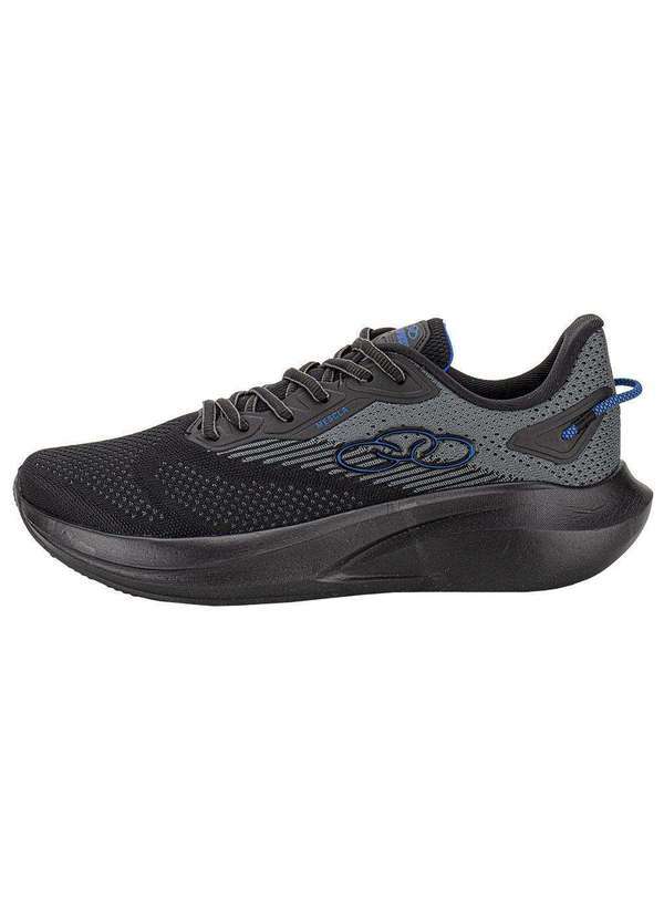 Olympikus - Tênis Masculino Mescla Olympikus 43534344 - Preto/Azul 2