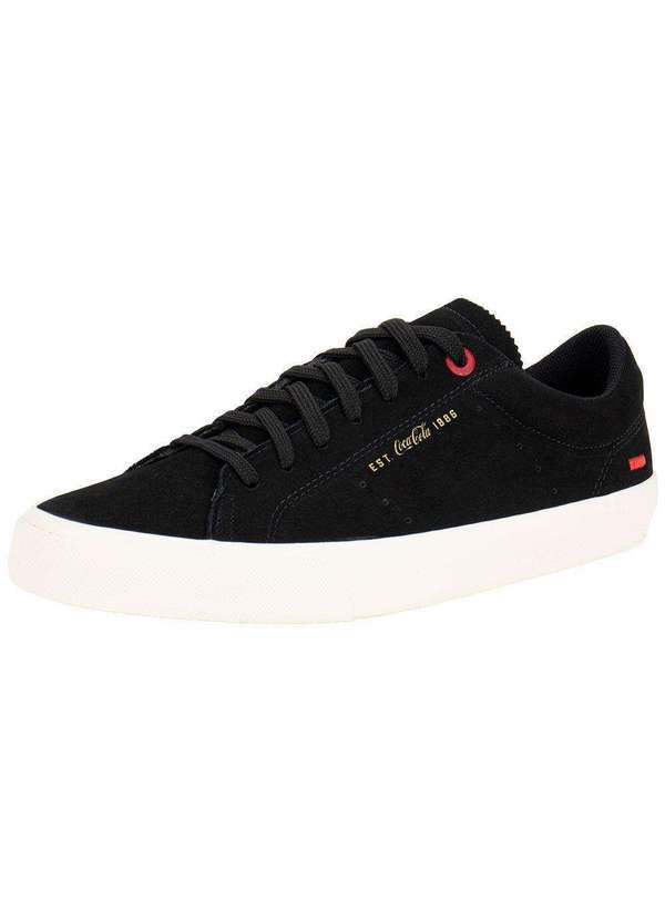 Coca Cola - Tênis Masculino Narrows Coca-Cola Cc2561 Preto 1