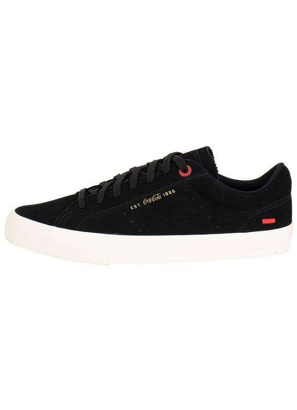 Coca Cola - Tênis Masculino Narrows Coca-Cola Cc2561 Preto 2