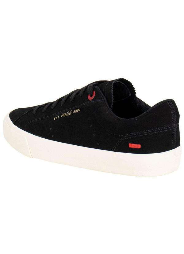 Coca Cola - Tênis Masculino Narrows Coca-Cola Cc2561 Preto 3