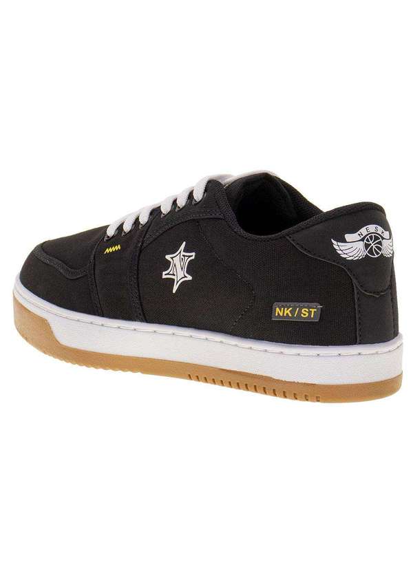 Nesk - Tênis Masculino Nesk - C5703 - Preto/Branco 3