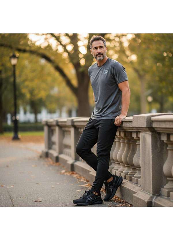 Asics - Tênis Masculino Raiden 5 Asics 1011c287 Preto 2