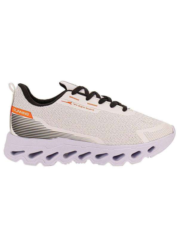 Rayon - Tênis Masculino Rayon R1517 - Branco/Laranja 5