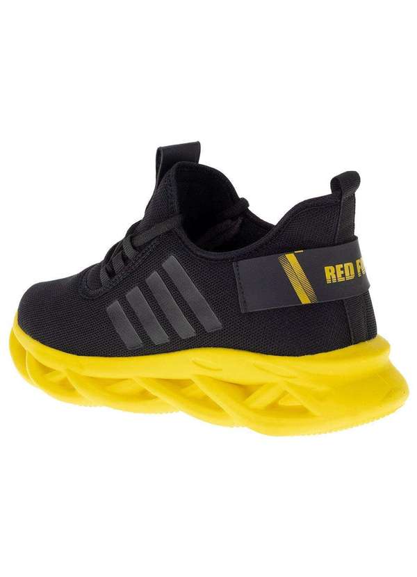 Red Fox - Tênis Masculino Red Fox - 1490 - Preto/Amarelo 3