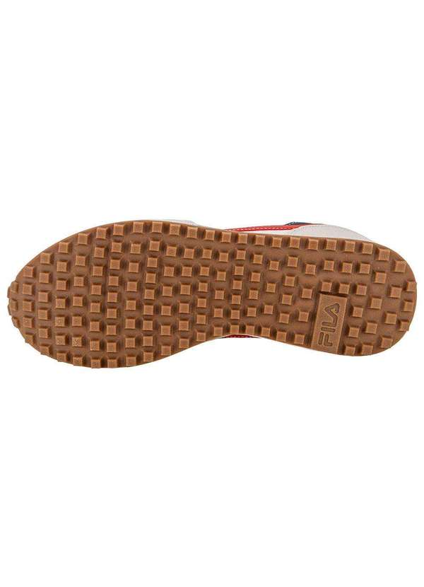 Fila - Tênis Masculino Renno Classic Fila F01l00258 - Branco/Vermelho 4