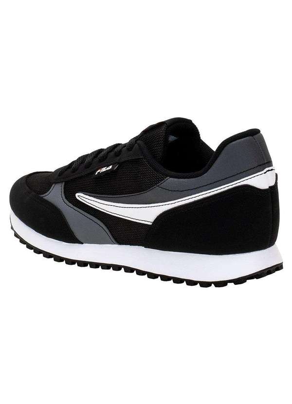 Fila - Tênis Masculino Renno Classic Fila F01l00258 - Preto/Branco 3