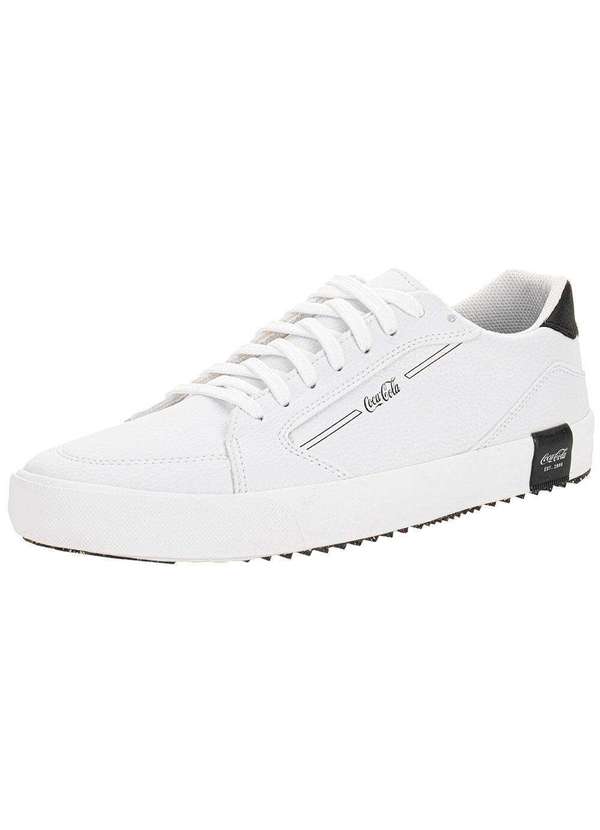 Coca Cola - Tênis Masculino Rush Town Coca Cola Cc2514 Branco