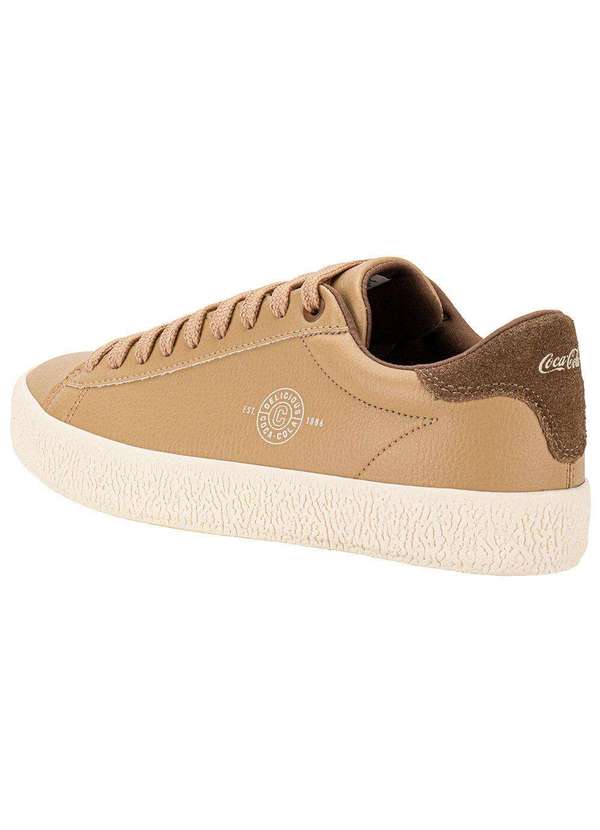 Coca Cola - Tênis Masculino Seaside Town Coca Cola Cc2412 - Bege 3