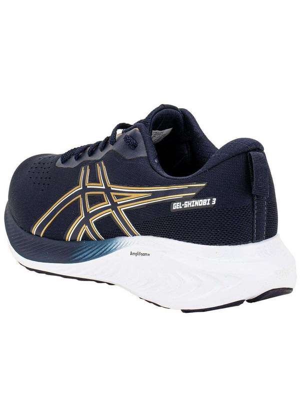 Asics - Tênis Masculino Shinobi 3 Asics 1011c292 Marinho 3