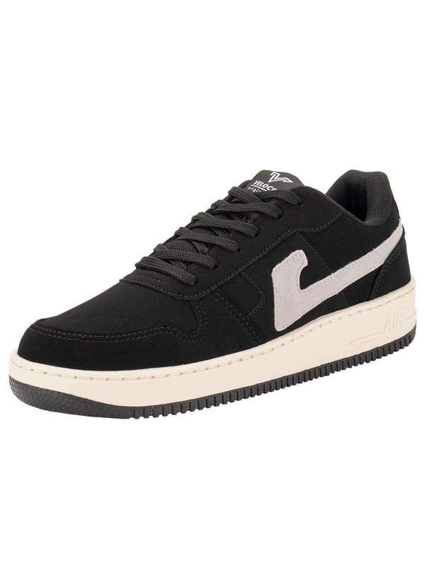 Veloce - Tênis Masculino Skate Veloce V704 - Preto/Cinza