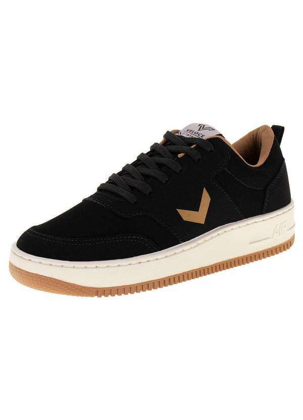 Veloce - Tênis Masculino Skate Veloce V705 - Preto/Nobuck
