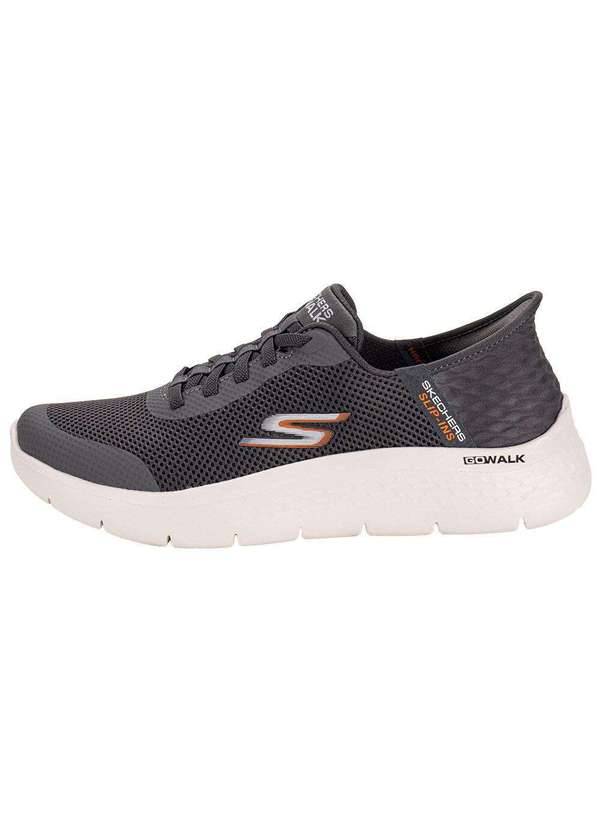 Skechers - Tênis Masculino Slip-Ins: Go Walk Flex - Hands Up Skechers - Cinza 2